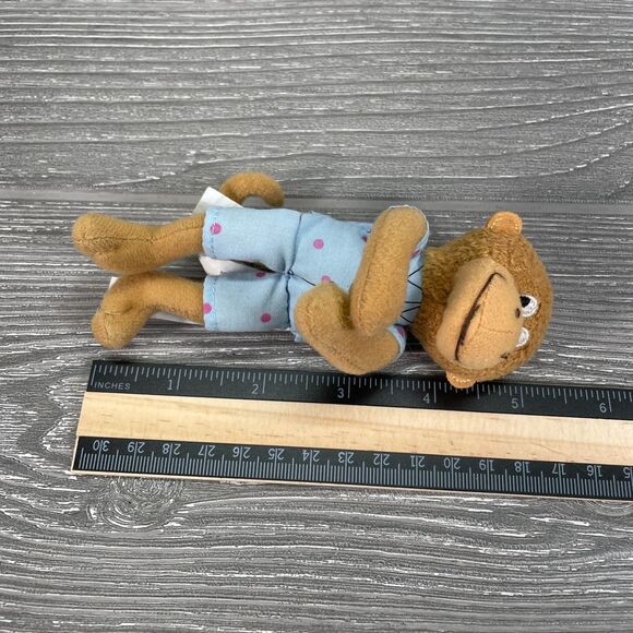 2004 Merry Makers Five Little Monkeys Finger Puppet Replacement in Pajamas - Picture 8 of 8